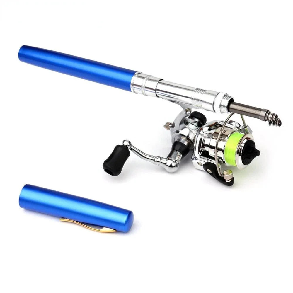 docooler mini aluminum pocket pen fishing rod pole reel PocketRod™ – Pocket Rod
